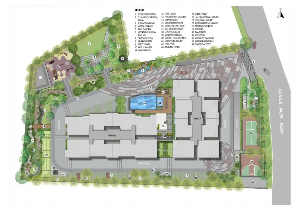 Adarsh Primrose master plan