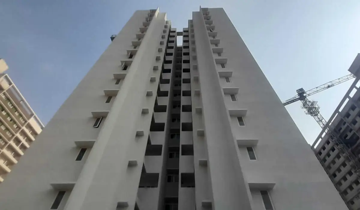 adarsh parkland Block 2 - North view