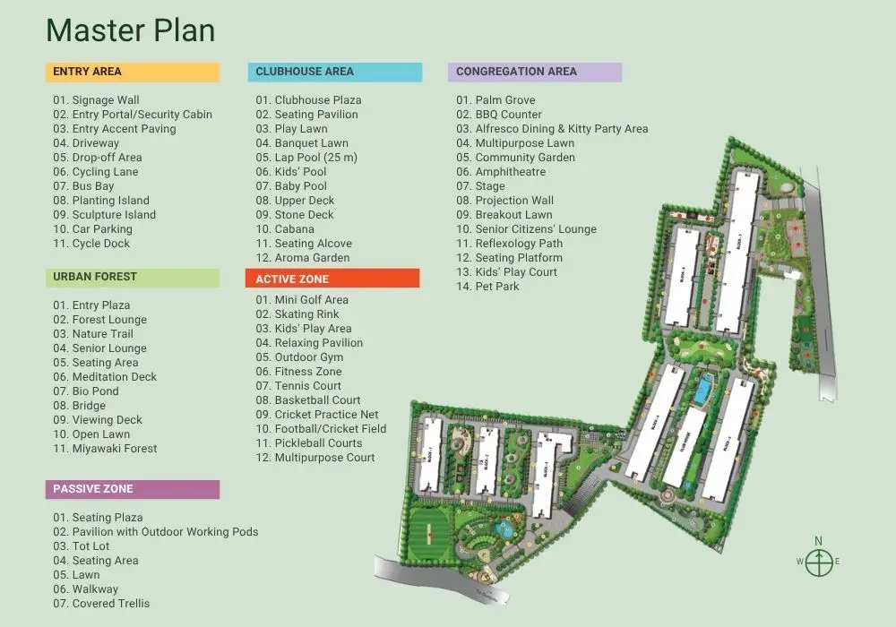 adarsh parkland master plan